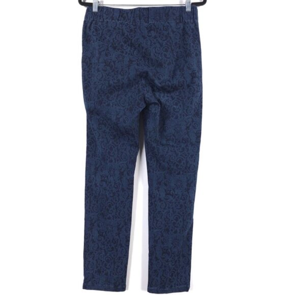 Soft Surroundings Jean Leggings Jegging‎ Floral Capsule Casual Minimal MEDIUM - Picture 2 of 8